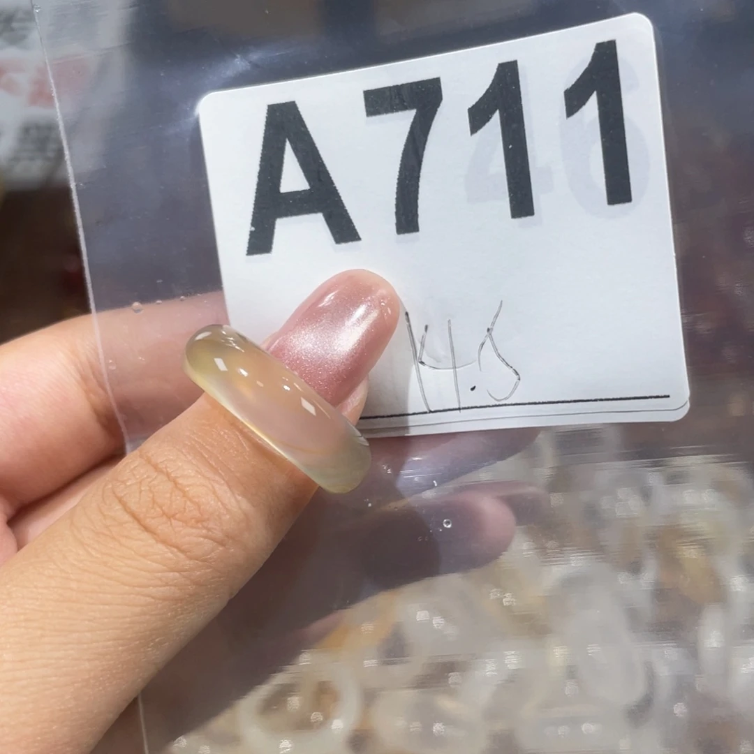 玛瑙/玉髓戒指未镶嵌711