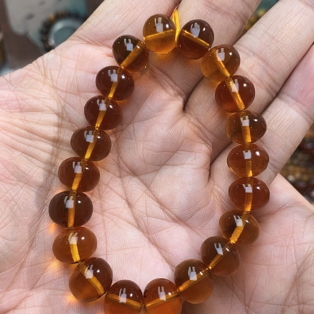 琥珀未镶嵌手链11