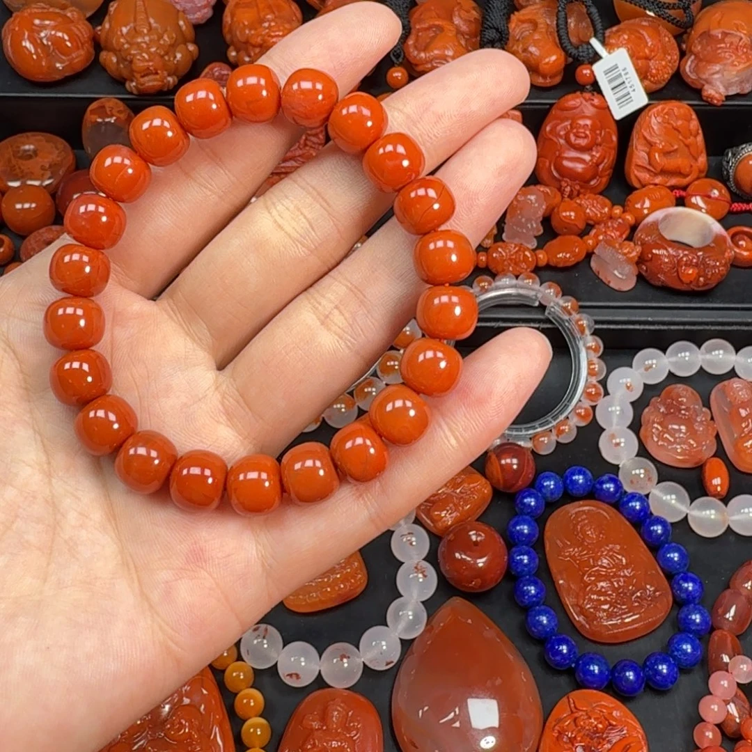 未镶嵌手串1.0南红玛瑙