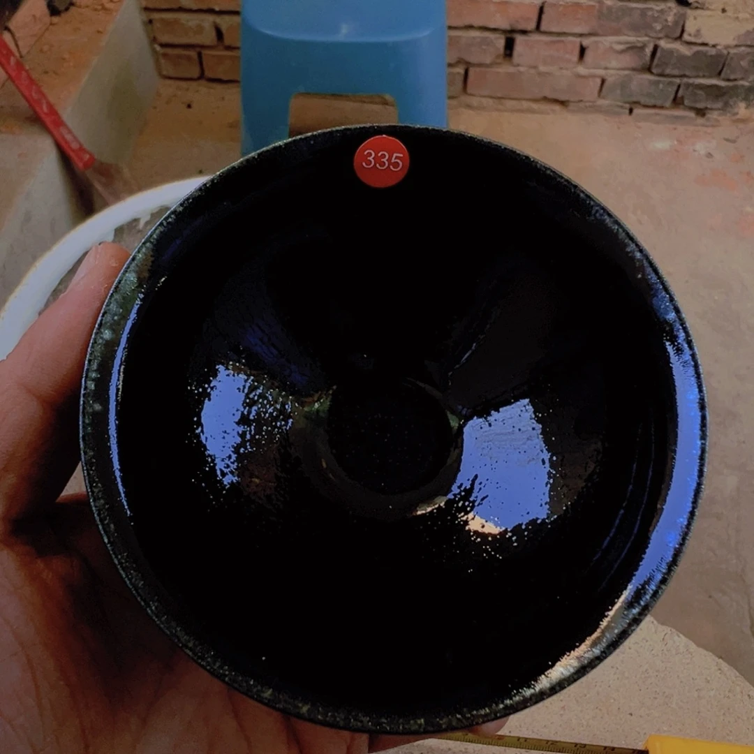 茶盏335 建窑建盏田晰龙窑