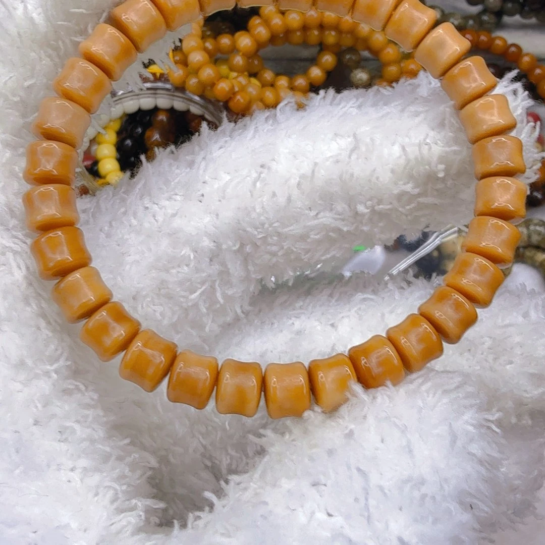 星月菩提手串76龙脊菩提单圈竹节0.8