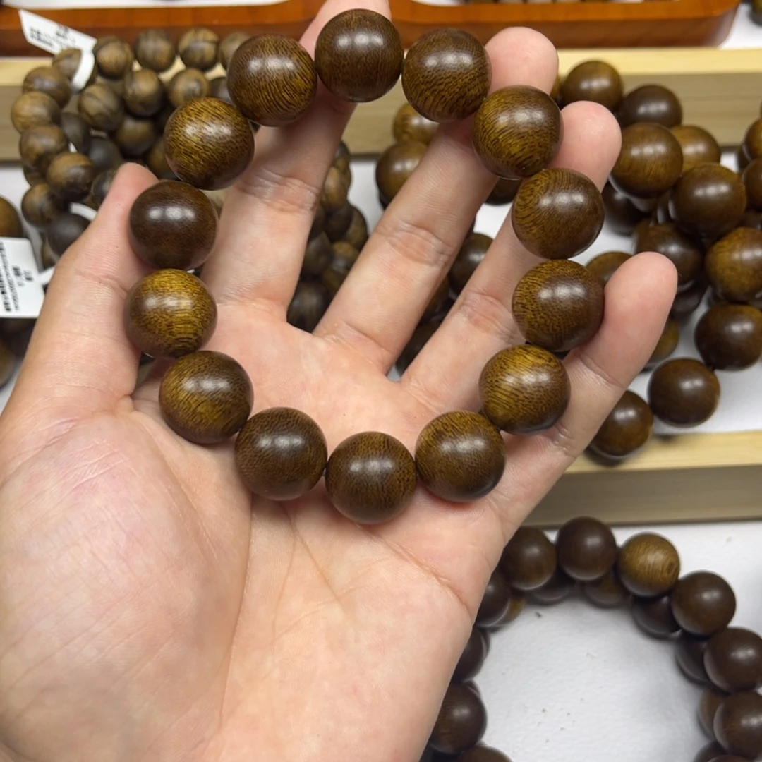 一***颜沉香手串越南芽庄黄棋楠1.6