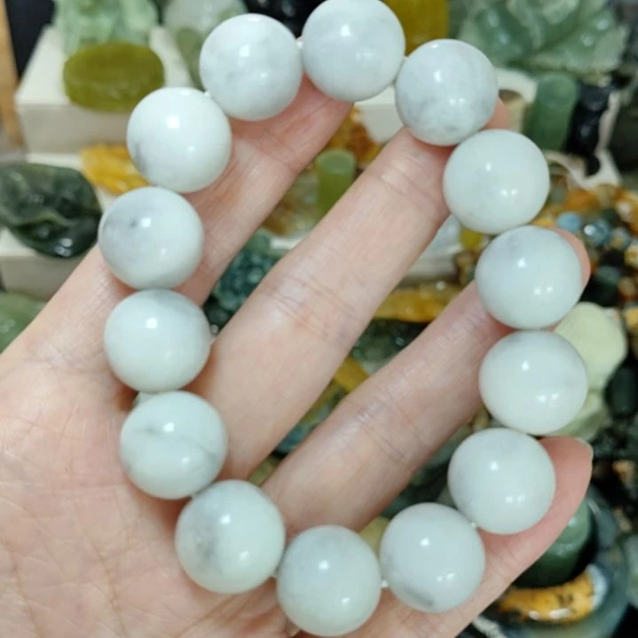 未镶嵌岫玉手串手串