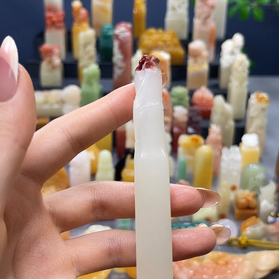 寿山石印石包邮包刻5396