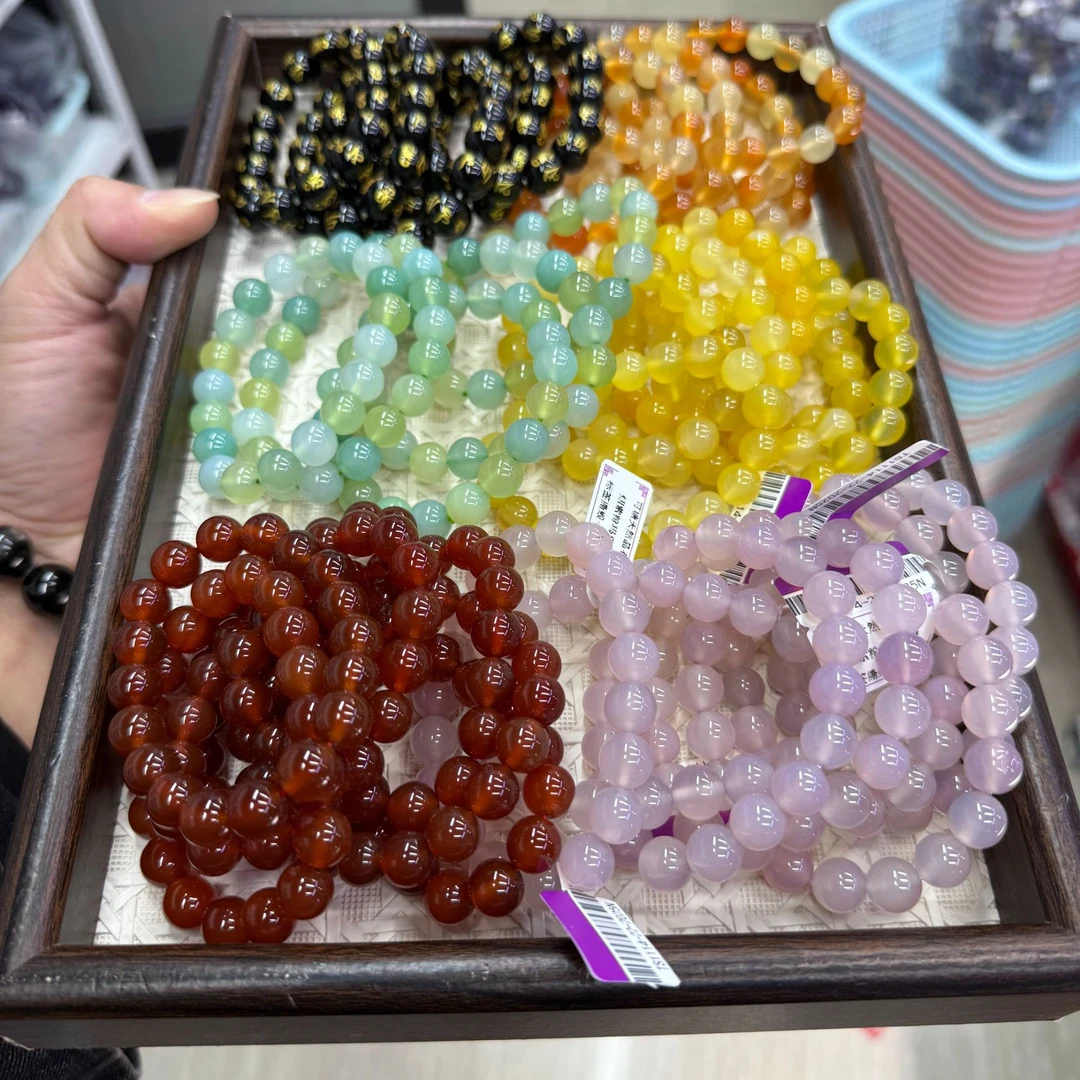 玛瑙手链专拍链接直播间选货（多样性发货）