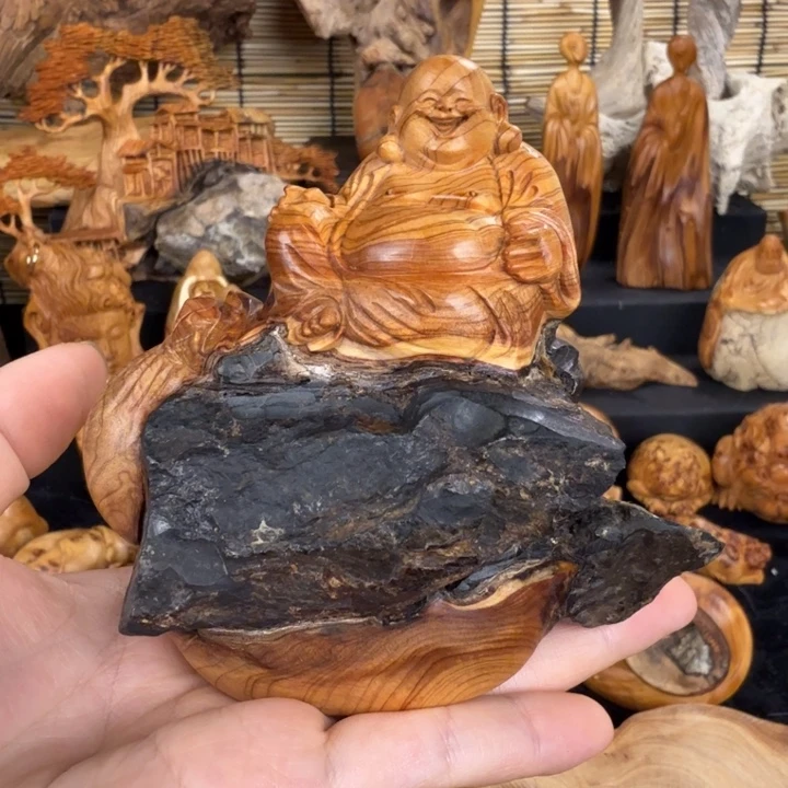 柏木（崖柏）手把件