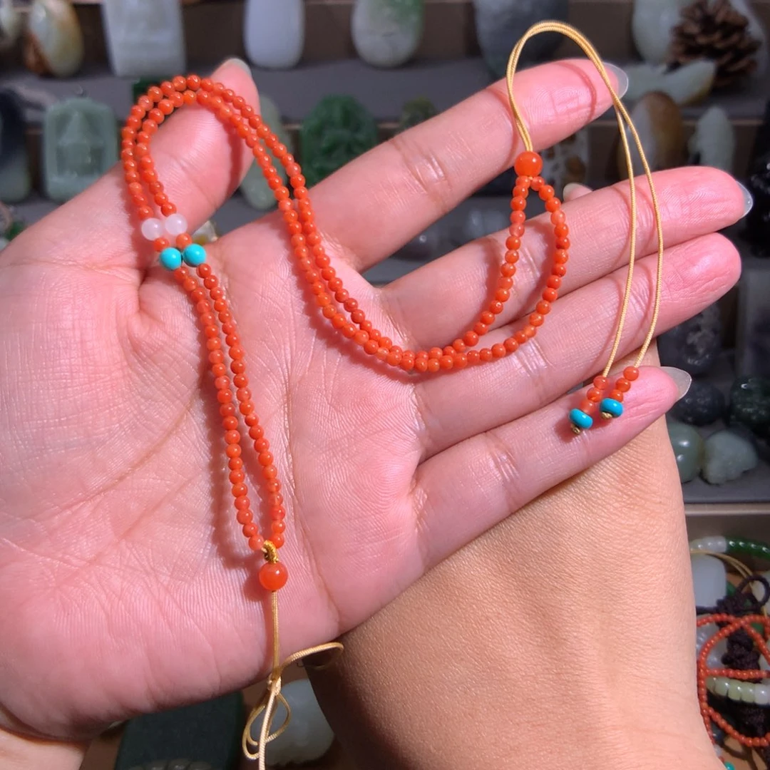 南红玛瑙手链未镶嵌王*琪