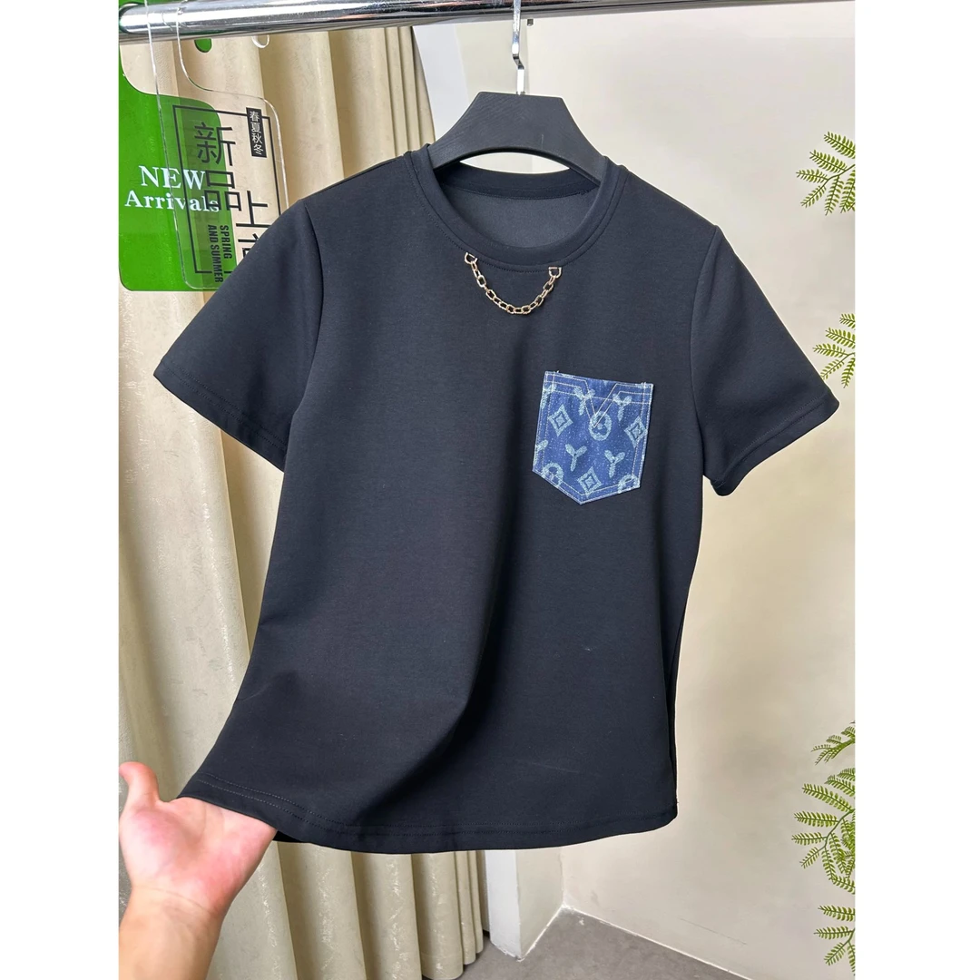 时尚高级设计感大牌显瘦上衣352030