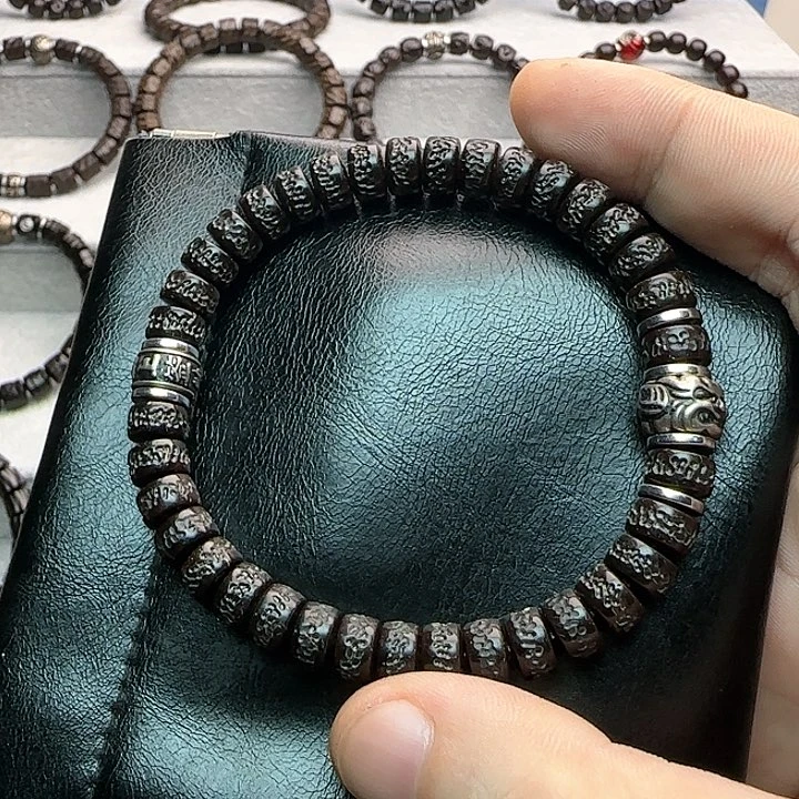 【闪购商品】手串椰蒂蓝**典85耶噶吞金兽上上签