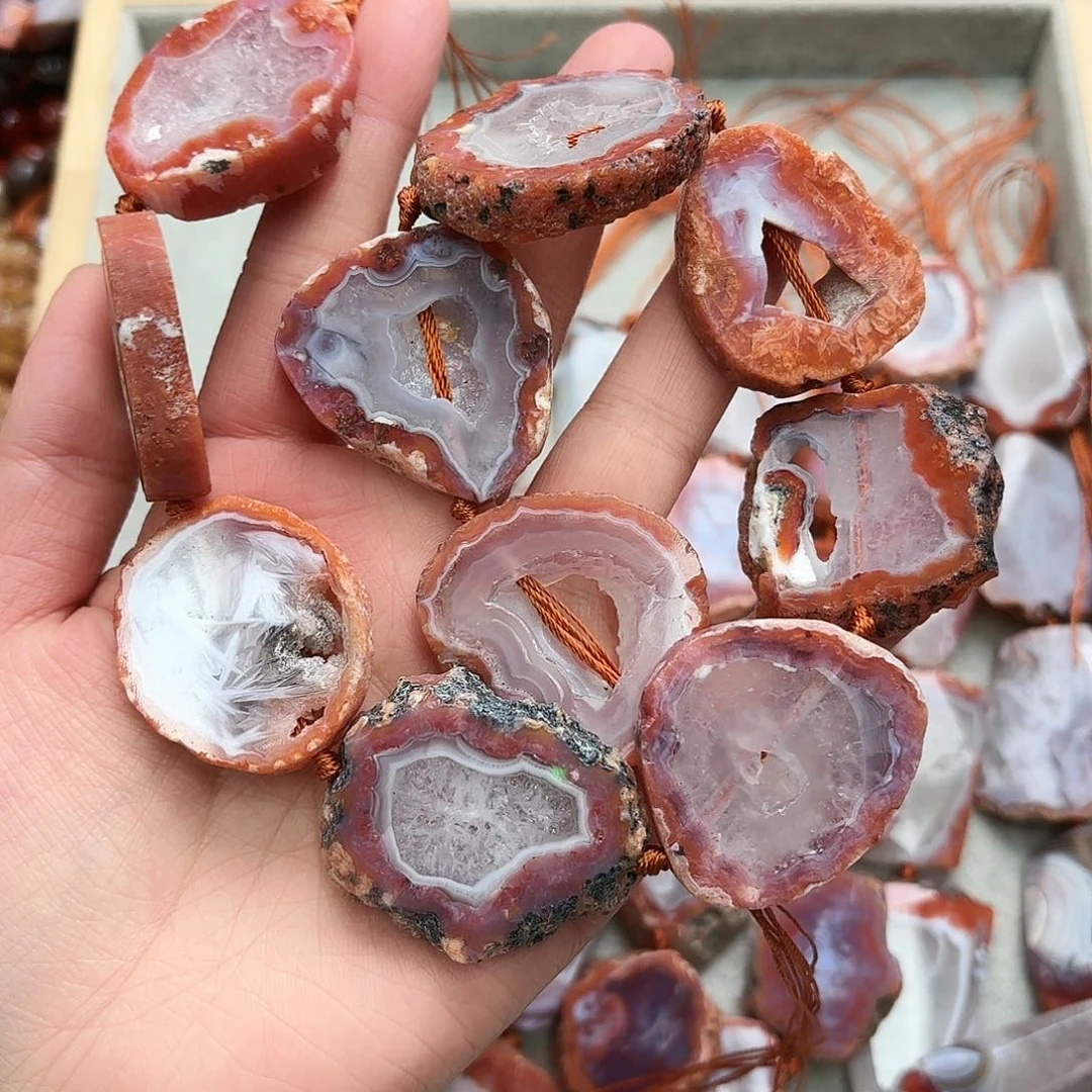 小***噜玛瑙/玉髓未镶嵌珠宝半成品南红