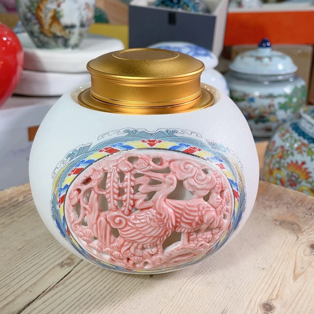 【闪购商品】罐陶瓷茶叶罐密封罐