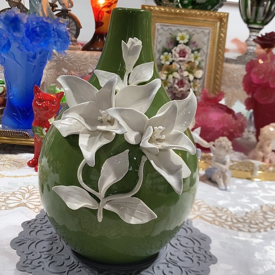 摆件福利出口高温瓷花瓶