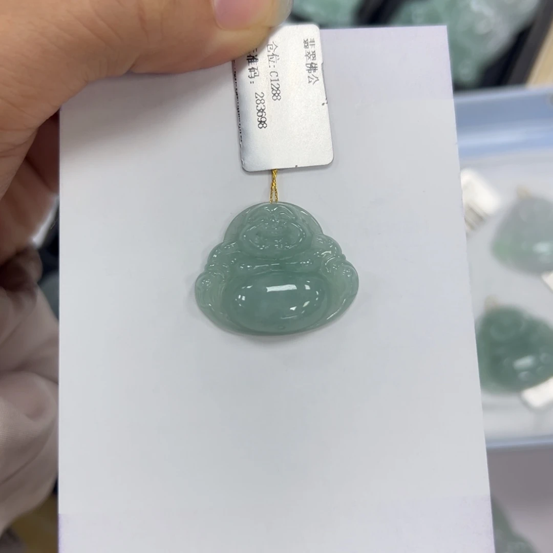 颈饰未镶嵌翡翠用****5佛公