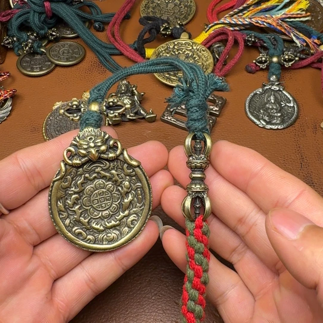 勇***肉藏式风格九宫八卦牌