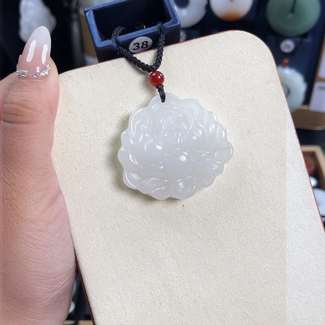 颈饰未镶嵌石英岩玉❄️****