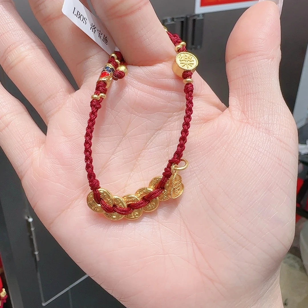 锆石铜合金925银手链