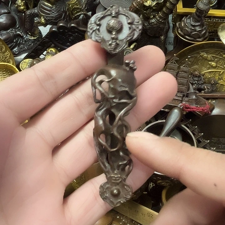 顺顺利利，铜器摆件
