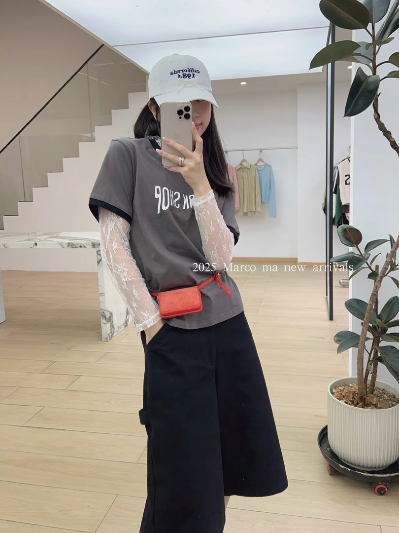 拼色短袖 NO退NO换