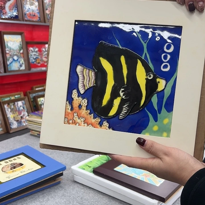 陶瓷板画20/20瓷片