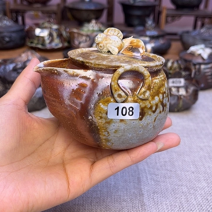 裸柴烧手工陶瓷茶器