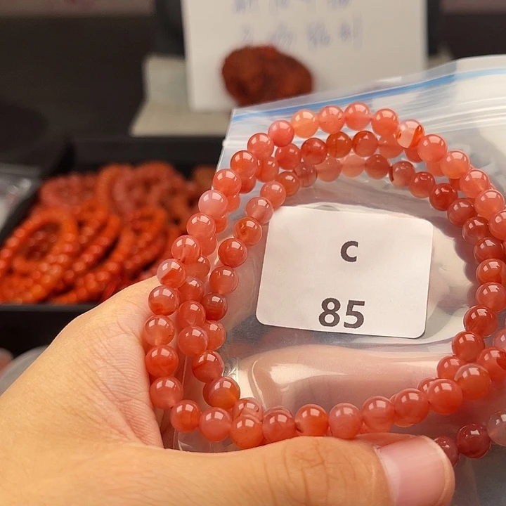未镶嵌南红玛瑙多样性发货6m m南红玛瑙