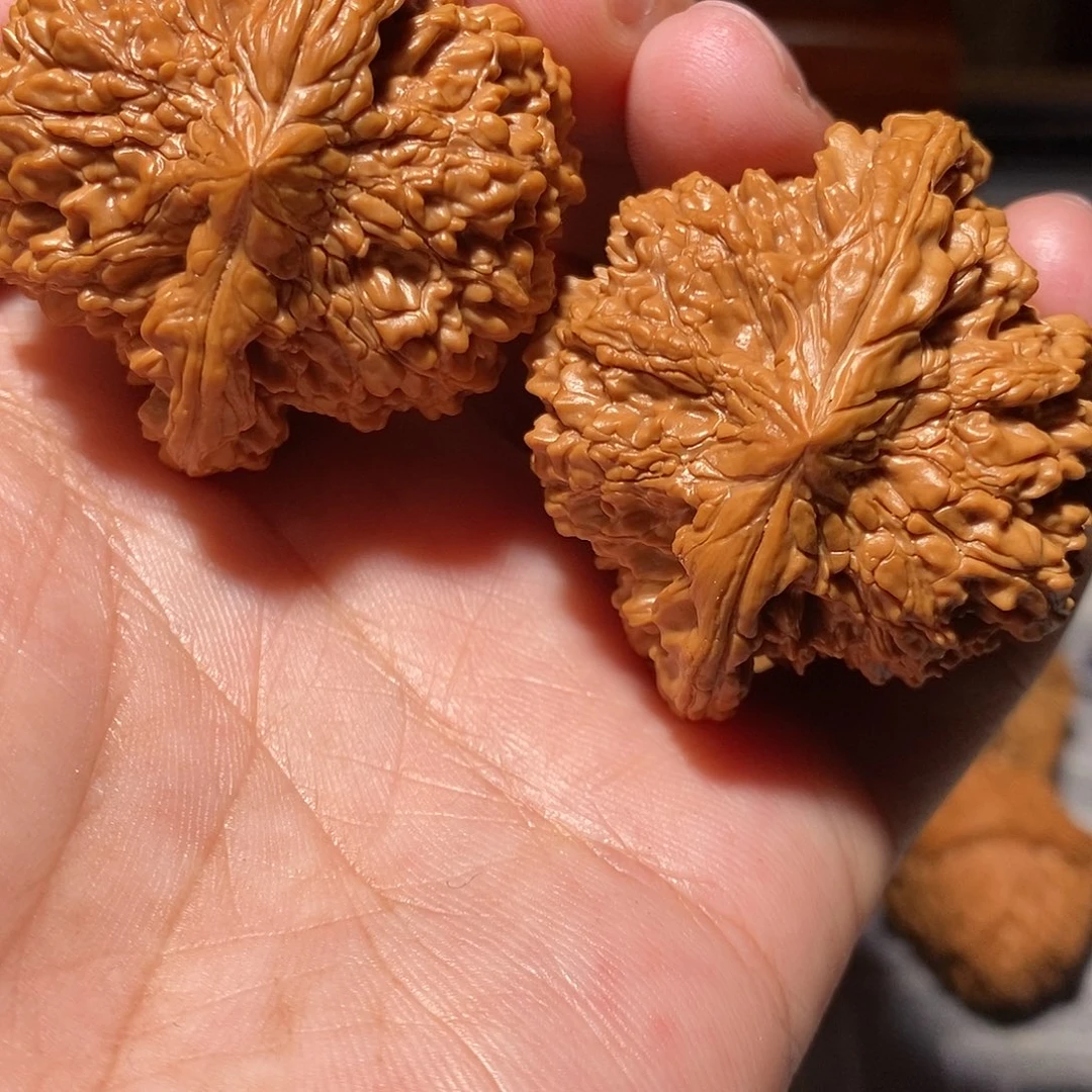 把件文玩核桃007满天星46尺全品头货对