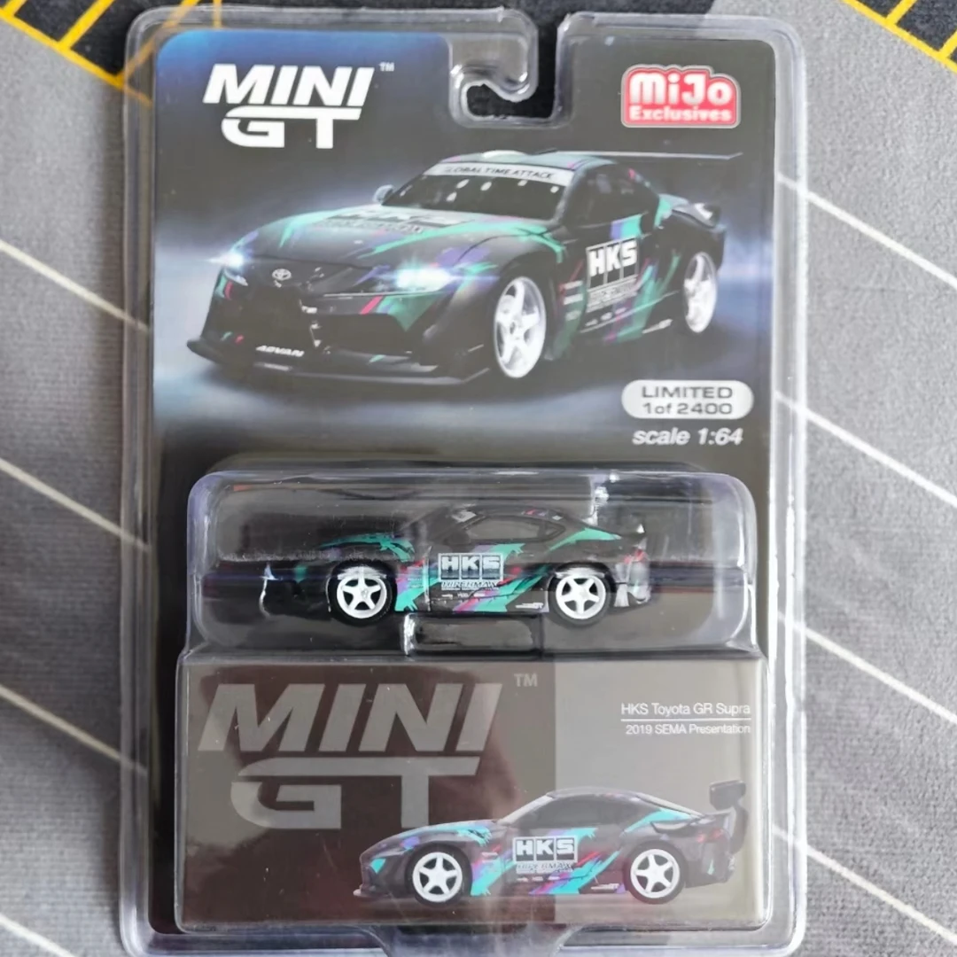 Minigt212号挂卡supra美国限定挂卡，限量2400（1：64全新未拆）