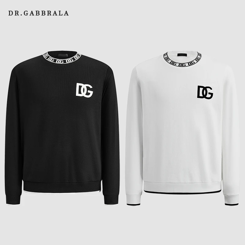 DR.GABBRALA可乐DG男女同款秋冬潮流简约轻奢卫衣