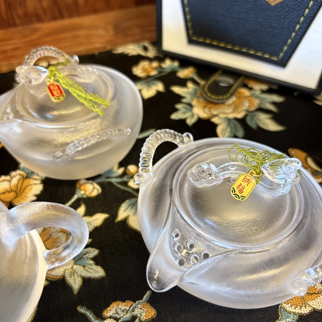 福流东海原矿水晶小宝瓶如意/纳福