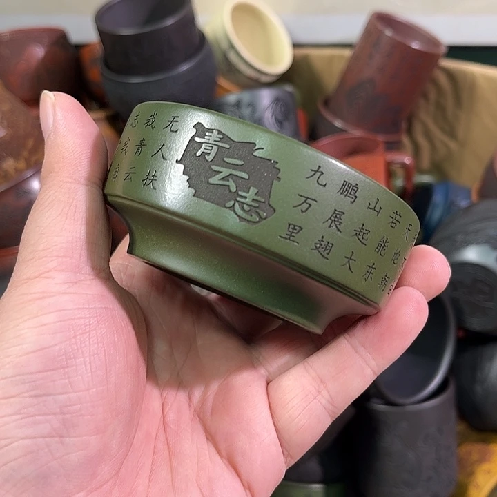 茶杯紫砂全手工紫砂主人杯