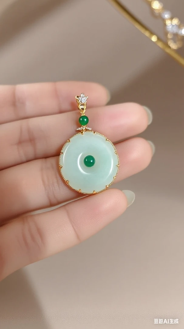 天然A货翡翠 吊坠（多样性发其一）MFC07024001