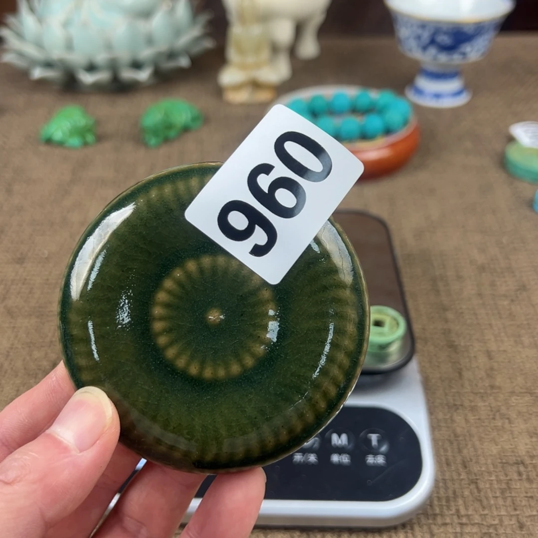 瓷片正能量陶瓷文玩艺术品