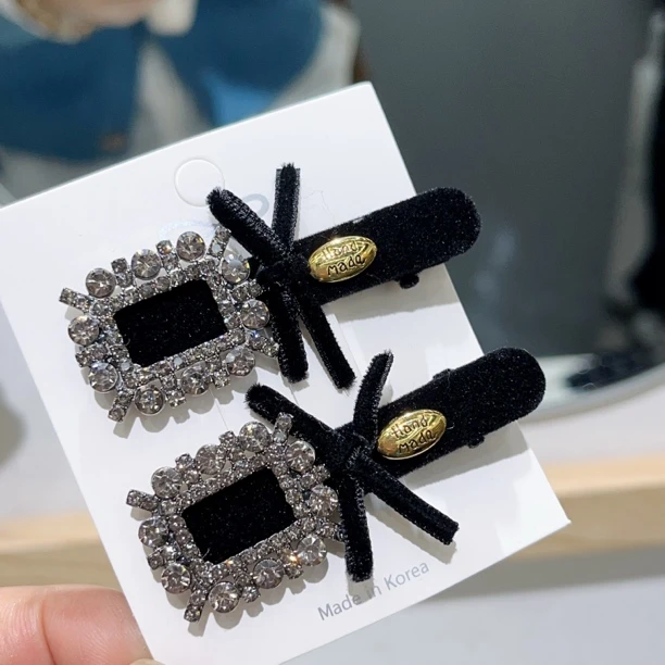 S159韩代方块一对鸭夹