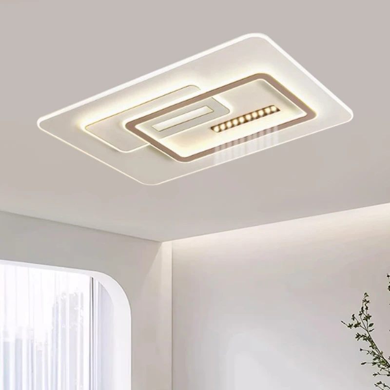 led客厅吸顶灯中山灯具2025新款卧室灯饰现代简约吸顶灯