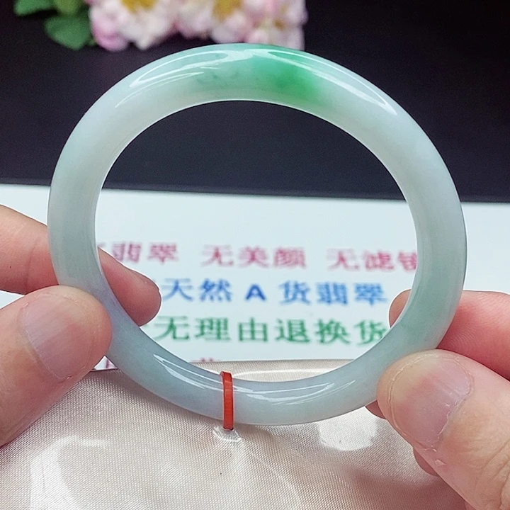 翡翠手镯未镶嵌60.2圈