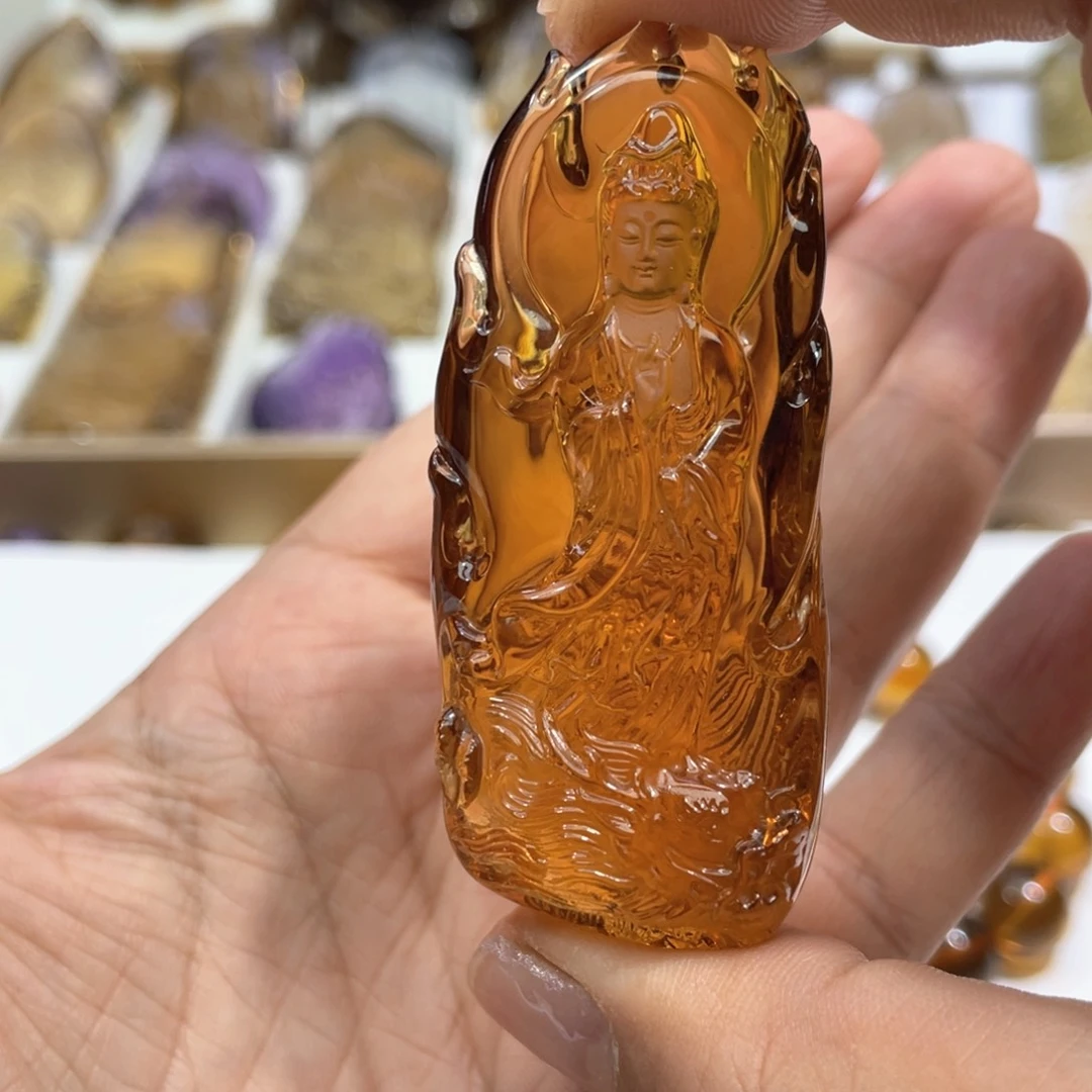 吊坠(赠链)未镶嵌水晶观****O定制