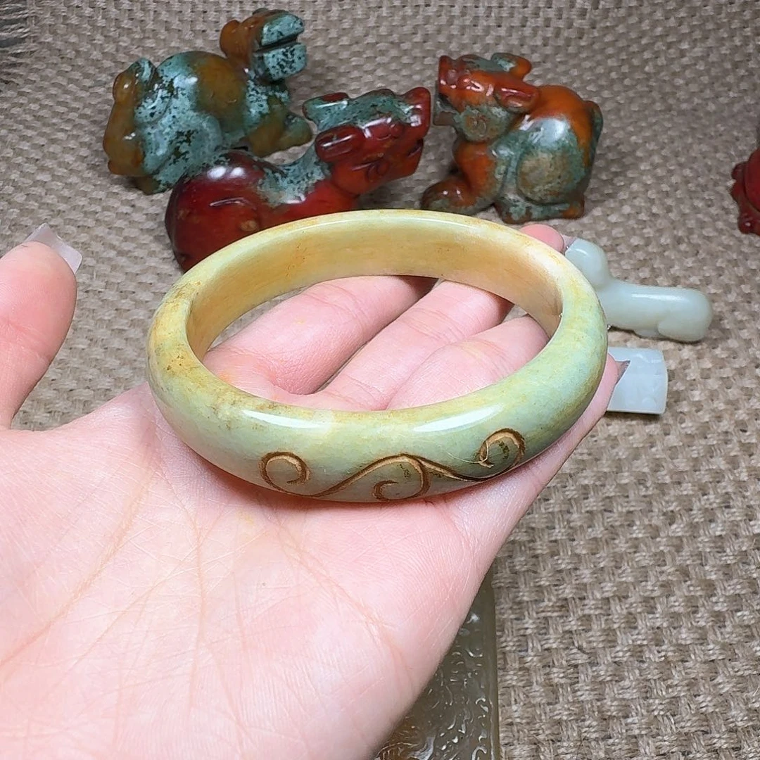 白玉菩提吊坠挂件