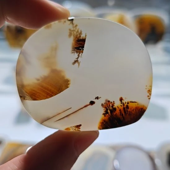 玛瑙/玉髓未镶嵌吊坠(不含链)92号