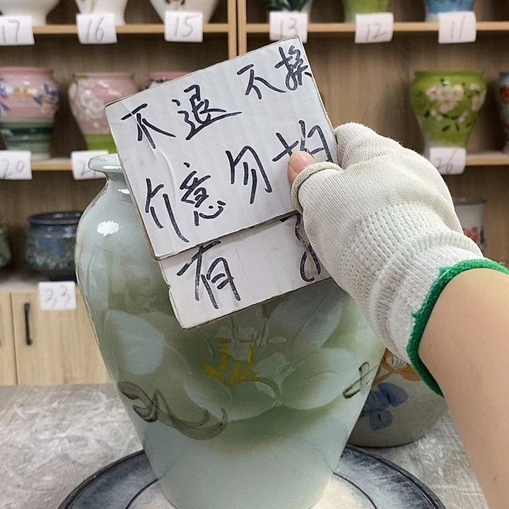 缸5xc景德镇陶瓷花盆