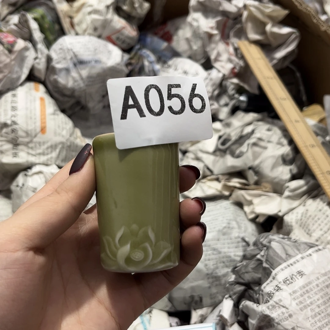 瓷片茶摆件工艺品摆件666