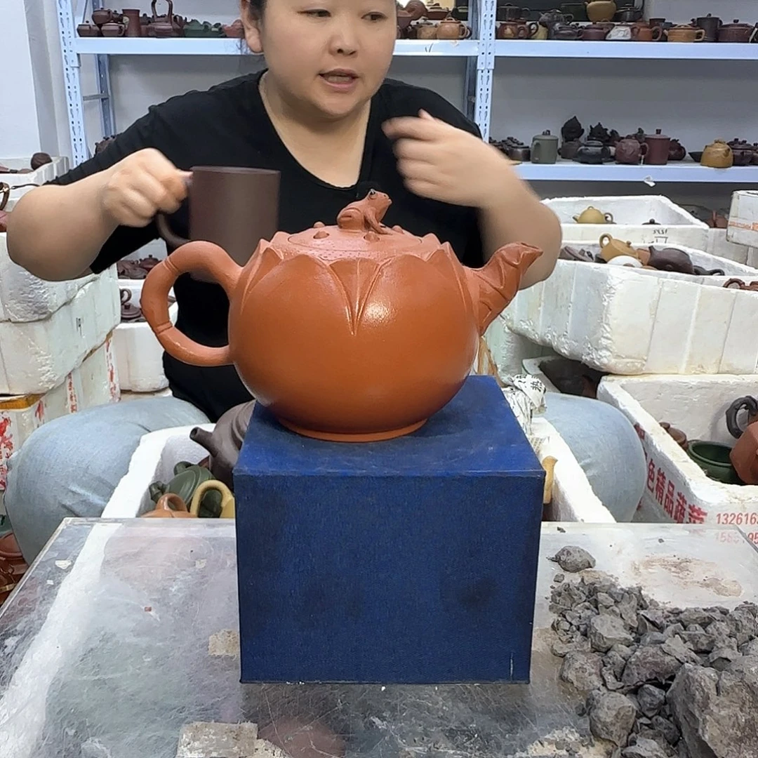 茶壶紫砂宜兴紫砂壶瑕疵