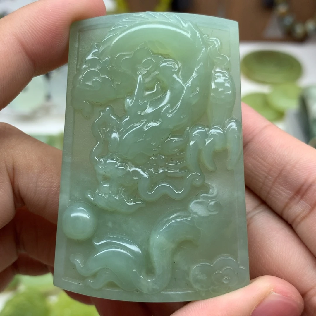 岫玉未镶嵌吊坠(不含链)