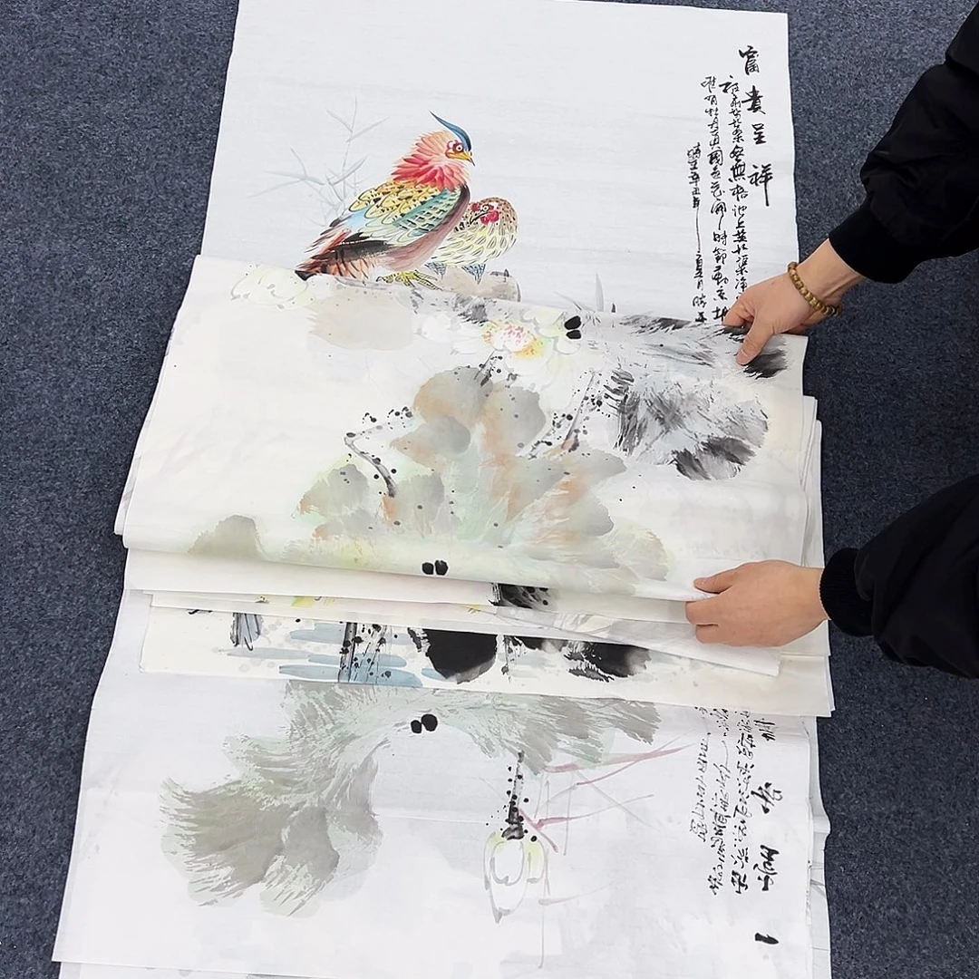 国画纯手绘作品欣赏