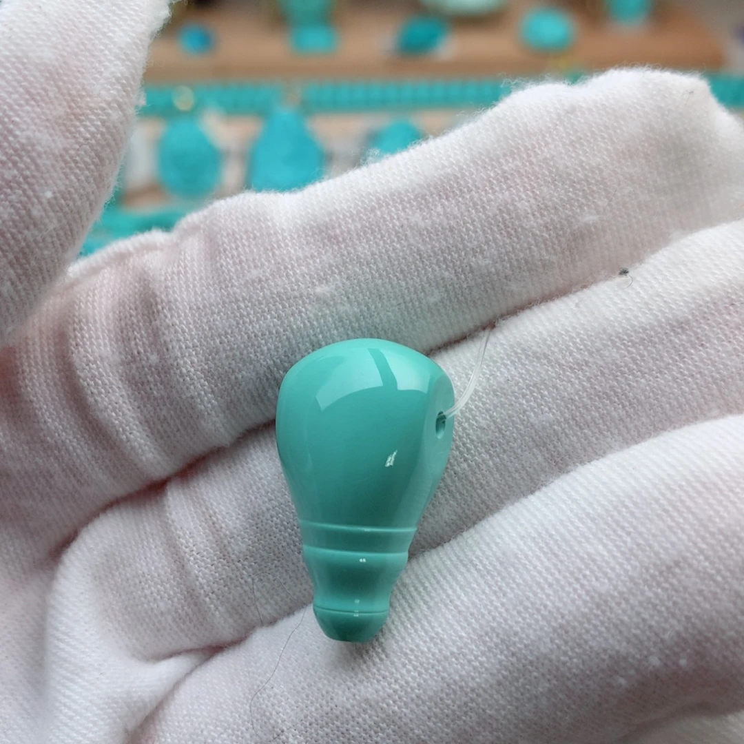 绿松石未镶嵌珠宝奇石12.5mm