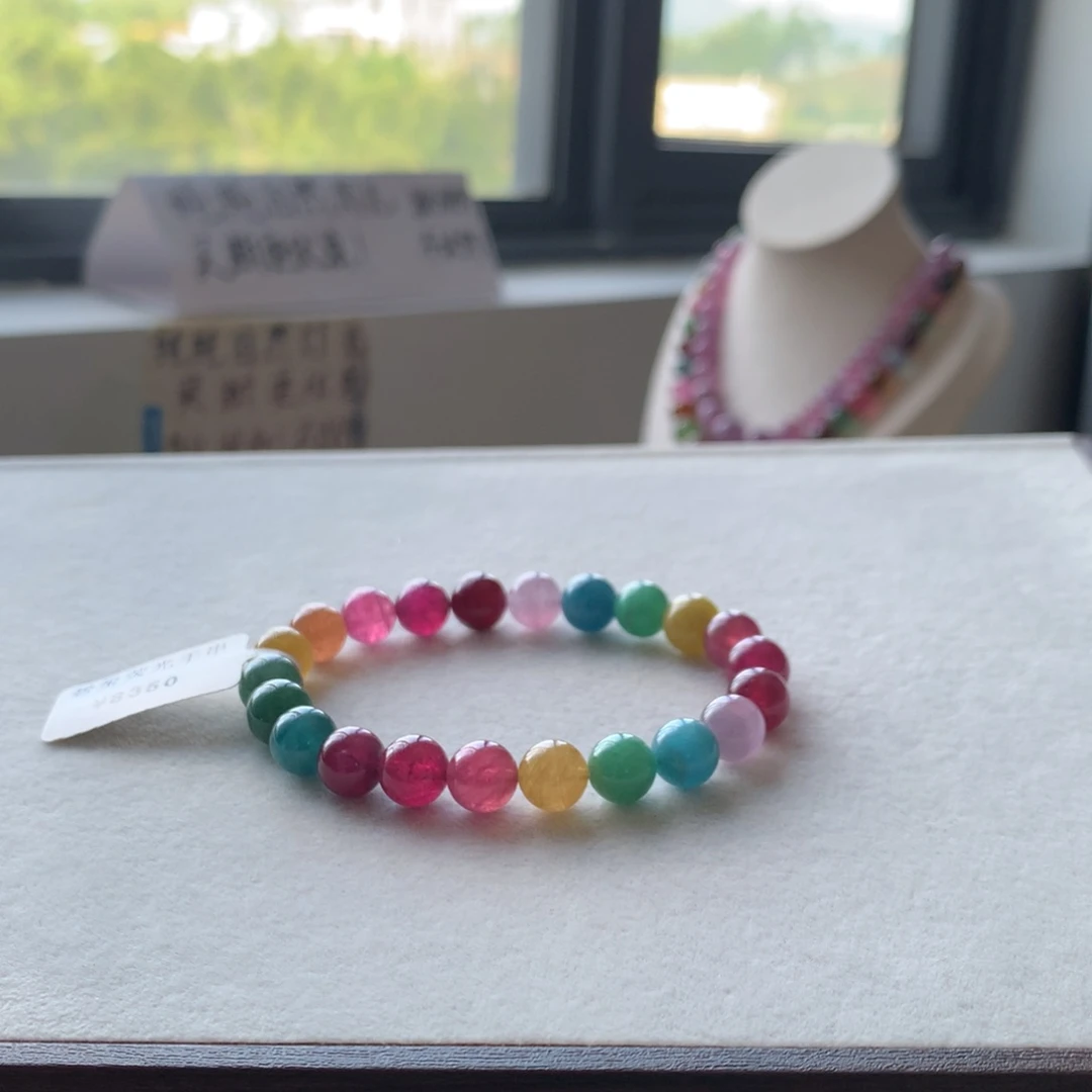 未镶嵌手链碧玺碧玺