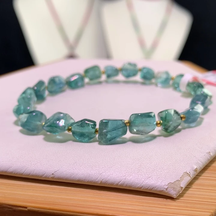 双色碧玺手链未镶嵌