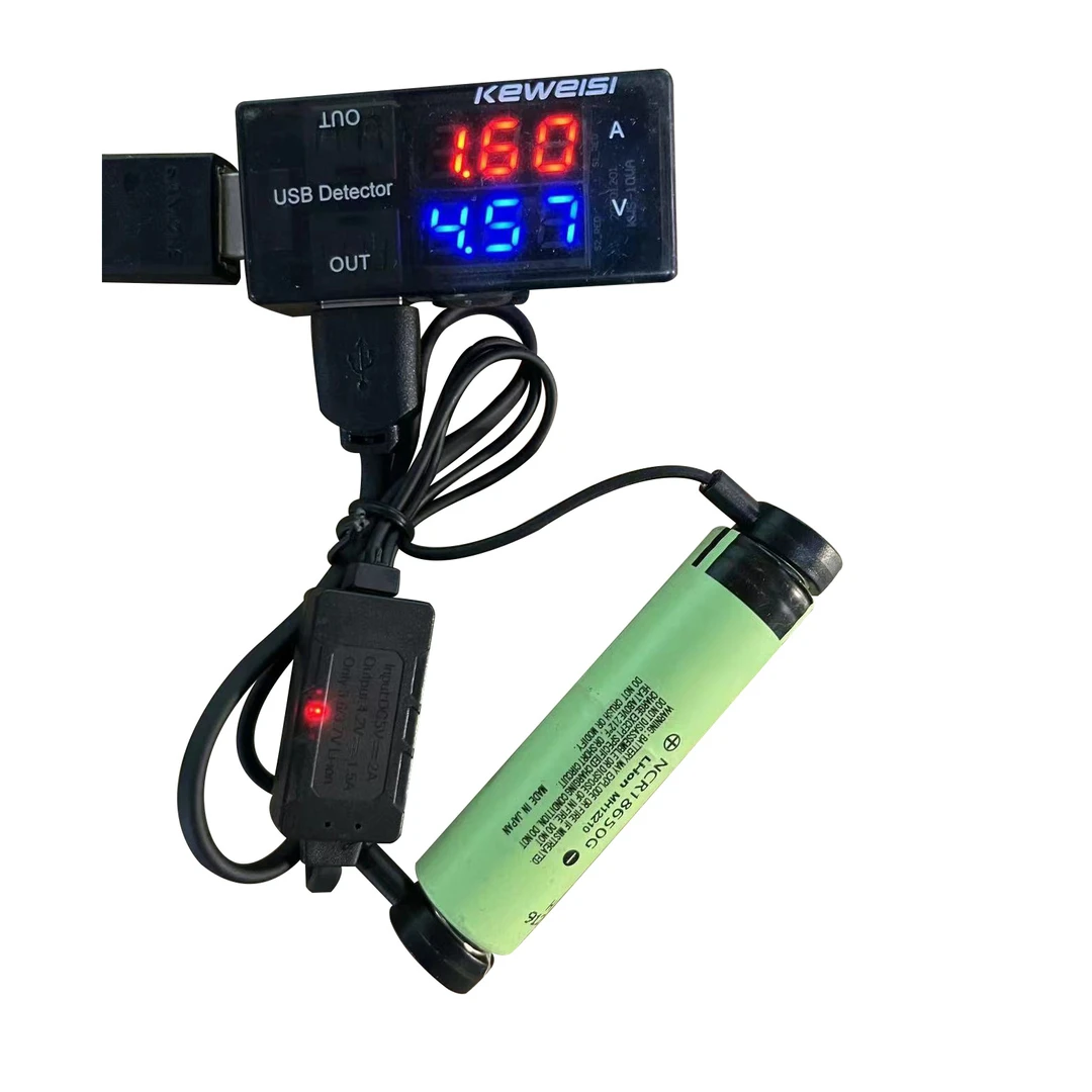 磁吸电池充电器锂电池便携小巧USB接口1.