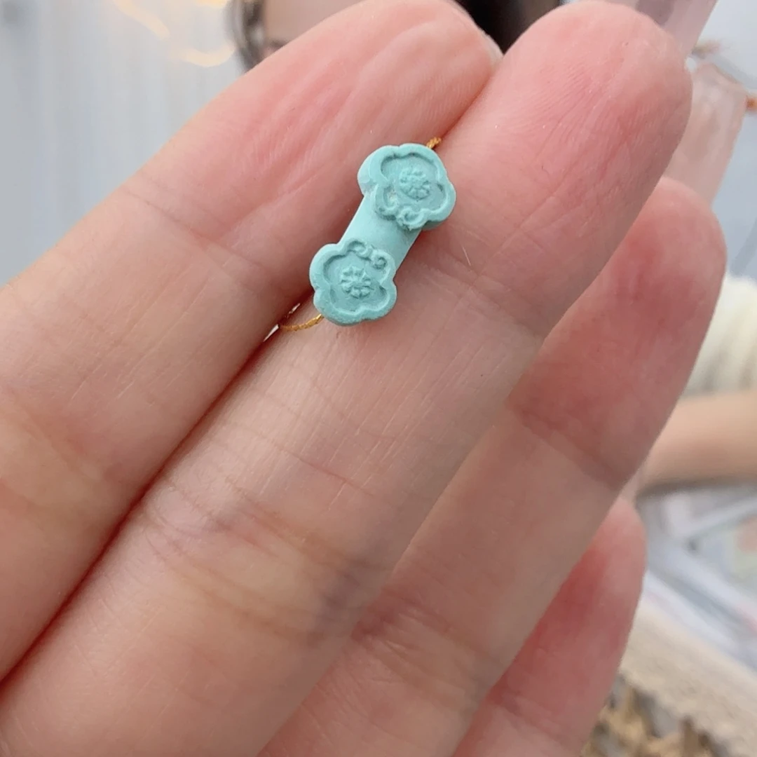 绿松石未镶嵌珠宝半成品