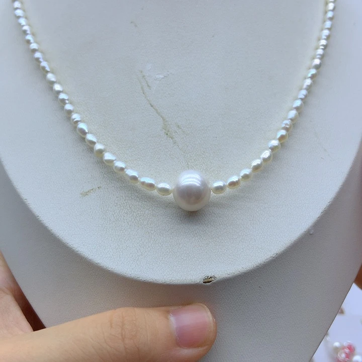 淡水珍珠未镶嵌颈饰