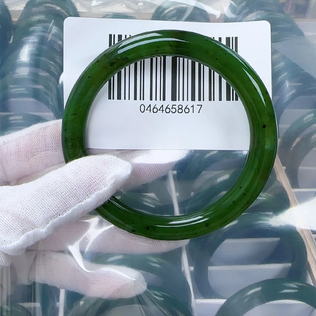 和田玉（碧玉）手镯未镶嵌6162